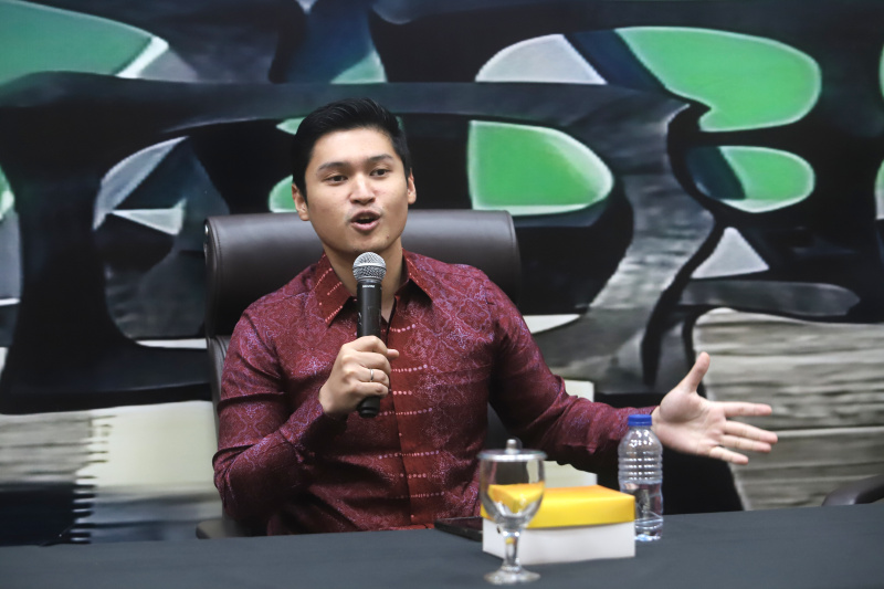 Anggota Komisi I DPR RI Rizki Aulia Rahman Natakusumah. (Ashar/SinPo.id)