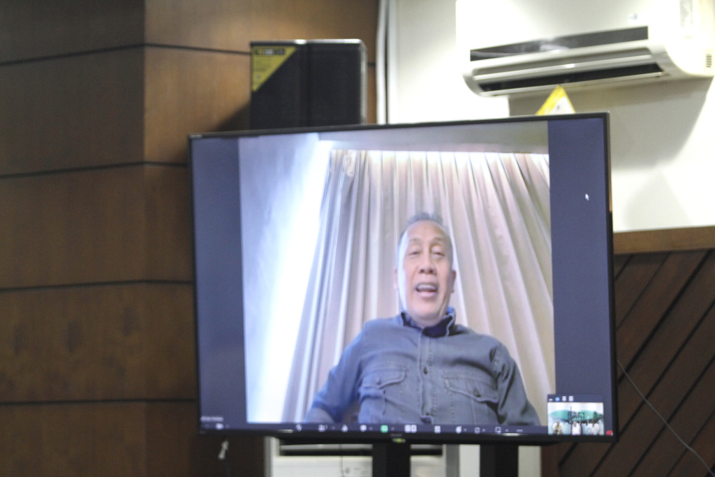 Koordinatoriat Wartawan Parleme gelar diskusi Dialektika Demokrasi Polemik Penundaan Pilkada 2024 (Ashar/SinPo.id)