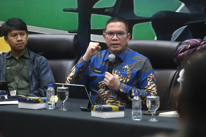 Koordinatoriat Wartawan Parlemen menggelar diskusi Forum Legislasi