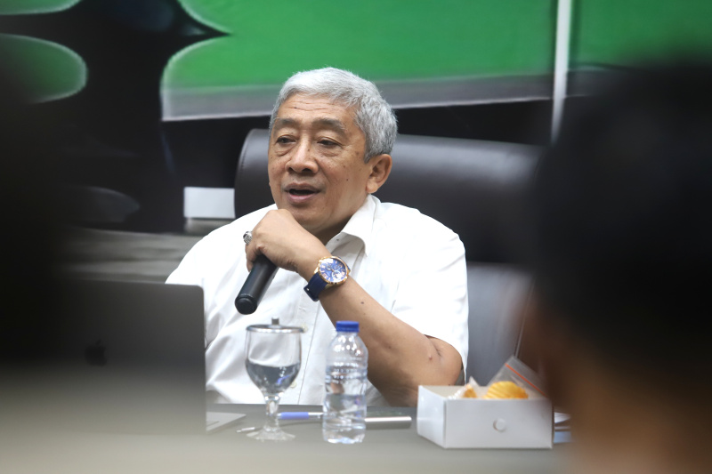 Koordinatoriat Wartawan Parlemen menggelar diskusi Forum Legislasi