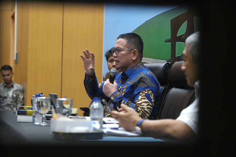 Koordinatoriat Wartawan Parlemen menggelar diskusi Forum Legislasi