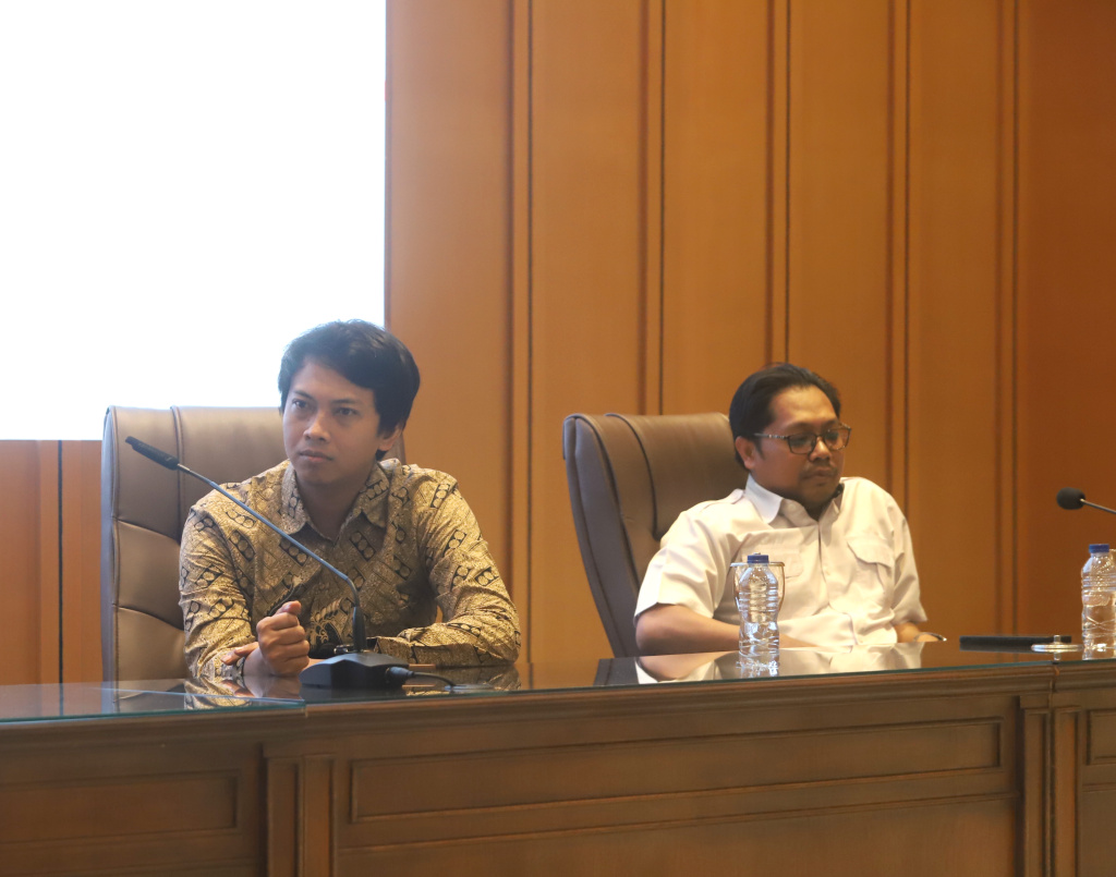 Koordinatoriat Wartawan Parlemen menggelar diskusi menangkal berita hoax di sosial media (Ashar/SinPo.id)