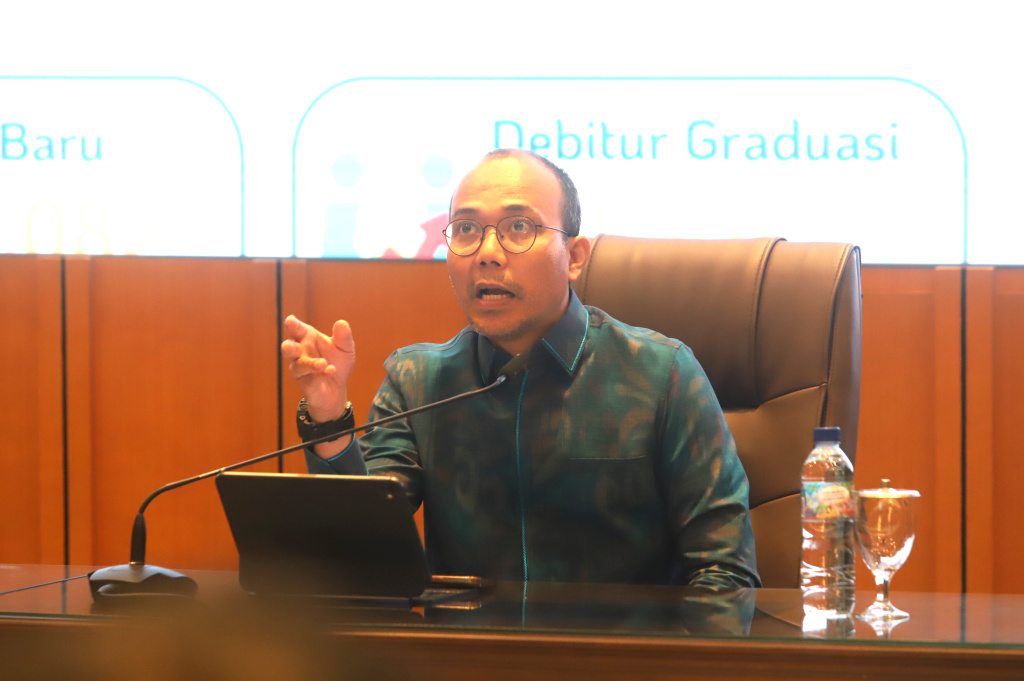 Koordinatoriat Wartawan Parlemen menggelar diskusi Mendorong UMKM Naik Kelas (Ashar/SinPo.id)