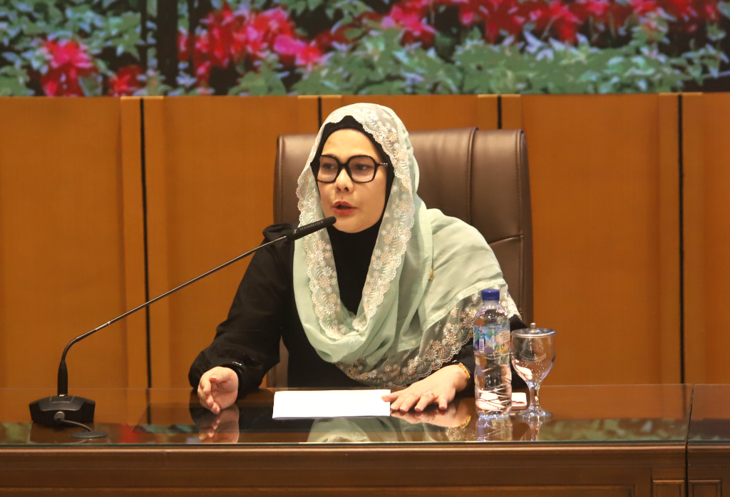 Koordinatoriat Wartawan Parlemen menggelar diskusi Mendorong UMKM Naik Kelas (Ashar/SinPo.id)