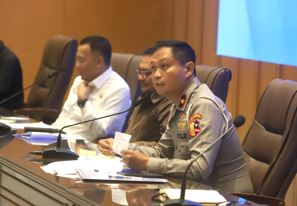 Koordinatoriat Wartawan Parlemen gelar diskusi Mudik Aman dan Nyaman (Ashar/SinPo.id)