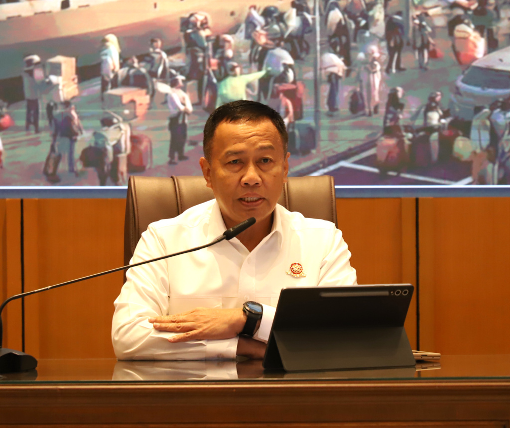 Koordinatoriat Wartawan Parlemen gelar diskusi Mudik Aman dan Nyaman (Ashar/SinPo.id)