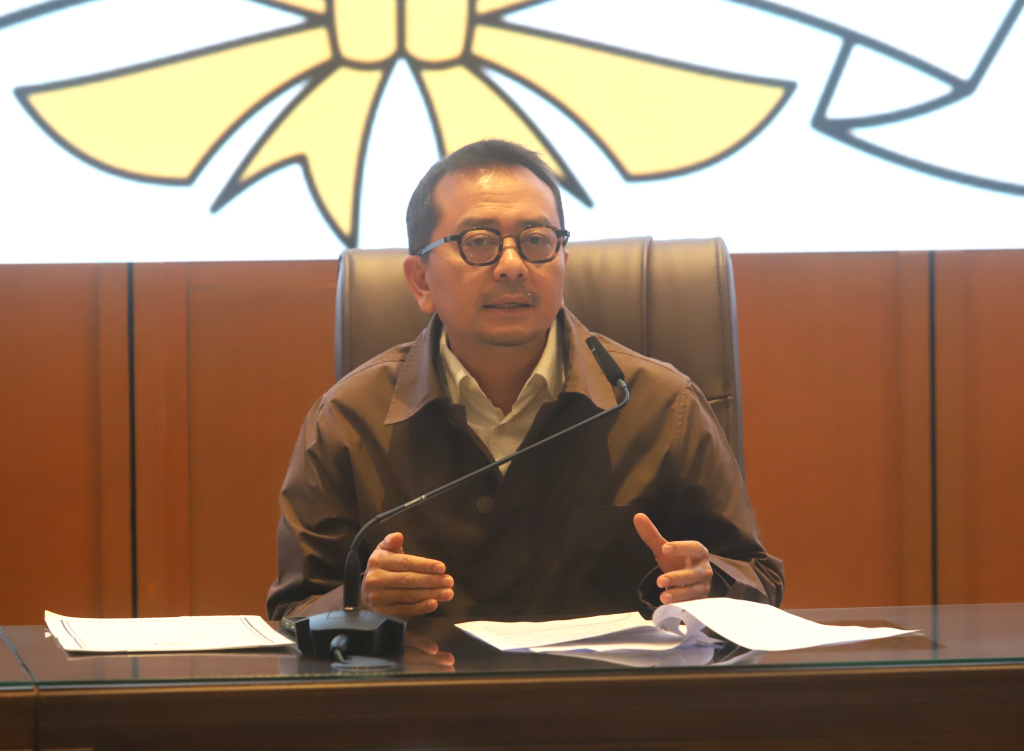 Koordinatoriat Wartawan Parlemen gelar diskusi Mudik Aman dan Nyaman (Ashar/SinPo.id)