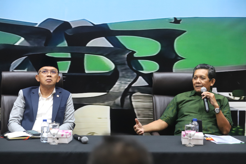 Koordinatoriat Wartawan Parlemen gelar diskusi forum legislasi