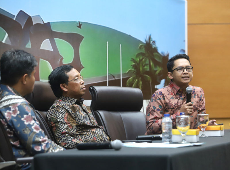 Koordinatoriat Wartawan Parlemen gelar diskusi pentingnya menanamkan kemerdekaan sejak usia dini (Ashar/SinPo.id)