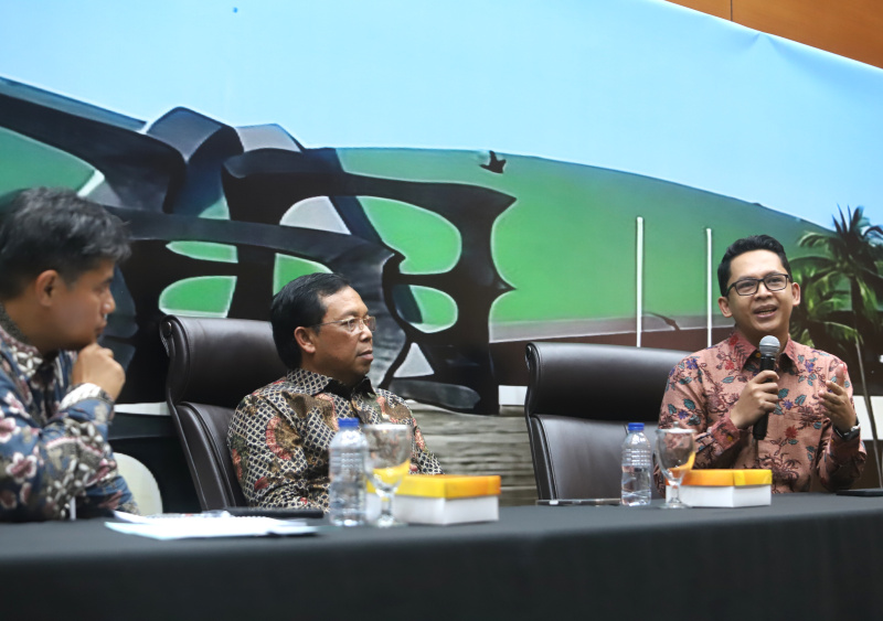 Koordinatoriat Wartawan Parlemen gelar diskusi pentingnya menanamkan kemerdekaan sejak usia dini (Ashar/SinPo.id)