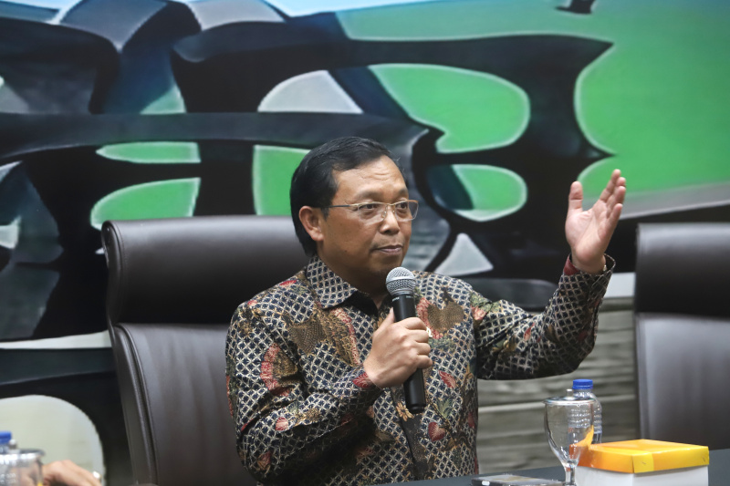 Koordinatoriat Wartawan Parlemen gelar diskusi pentingnya menanamkan kemerdekaan sejak usia dini (Ashar/SinPo.id)