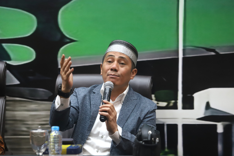 Koordinatoriat Wartawan Parlemen gelar diskusi peran penting jangkauan Dubes (Ashar/SinPo.id)