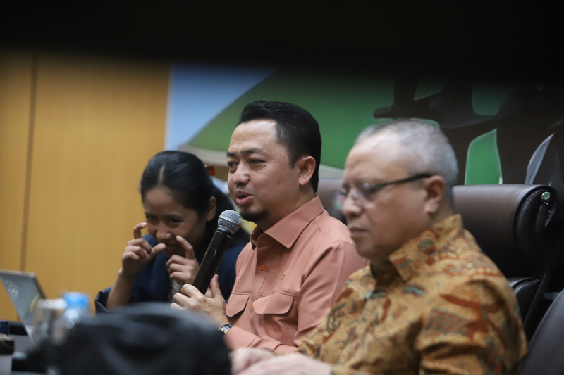 Koordinatoriat Wartawan Parlemen gelar diskusi peran penting jangkauan Dubes (Ashar/SinPo.id)