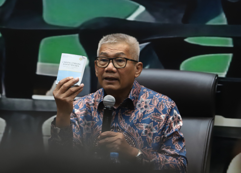 KWP dan MPR gelar diskusi Putusan MK dan Revisi UU Pemilu (Ashar/SinPo.id)
