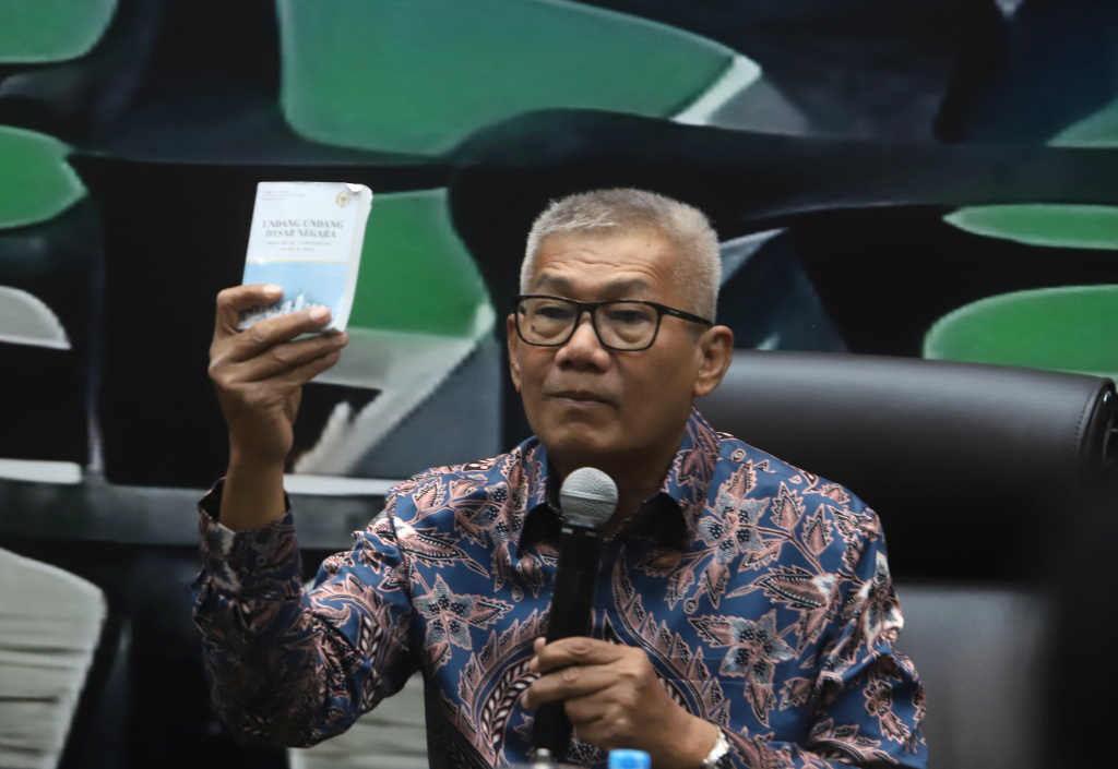 KWP dan MPR gelar diskusi Putusan MK dan Revisi UU Pemilu (Ashar/SinPo.id)