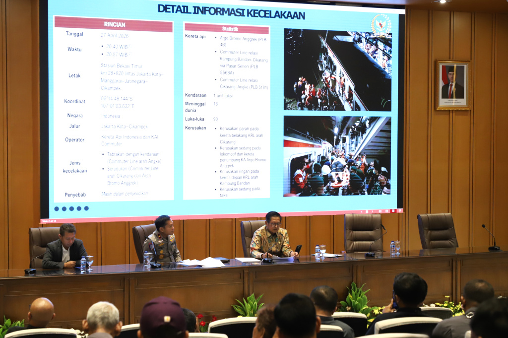 KWP Gelar Diskusi Kecelakaan Kereta Bekasi Timur (Ashar/SinPo.id)