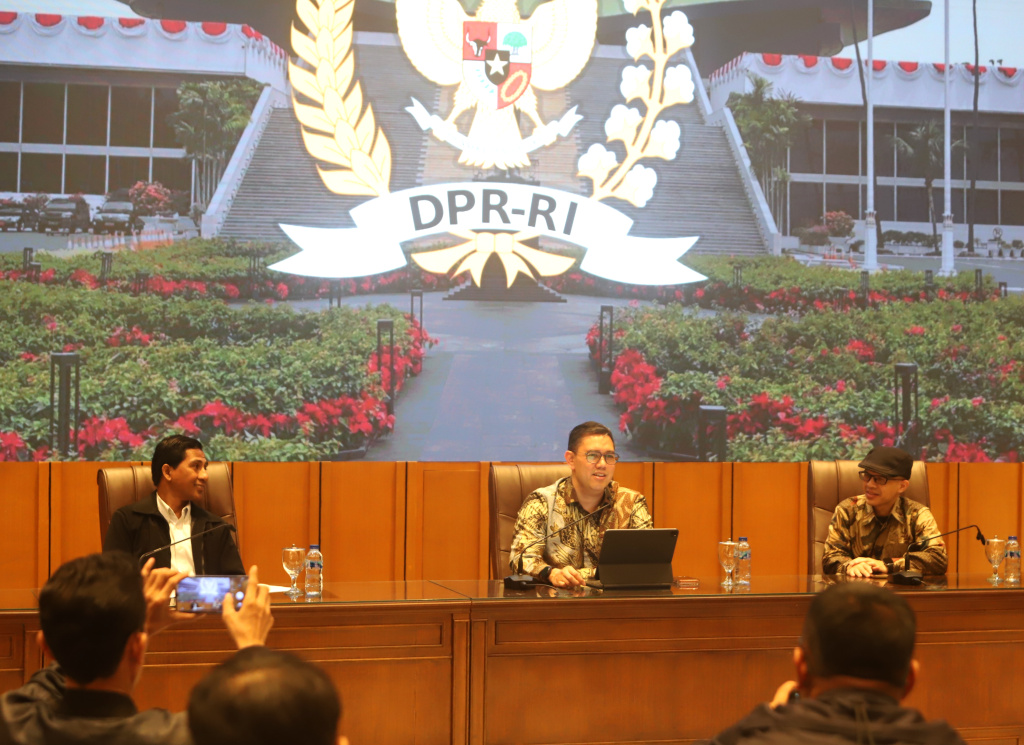 Koordinatoriat Wartawan Parlemen menggelar diskusi