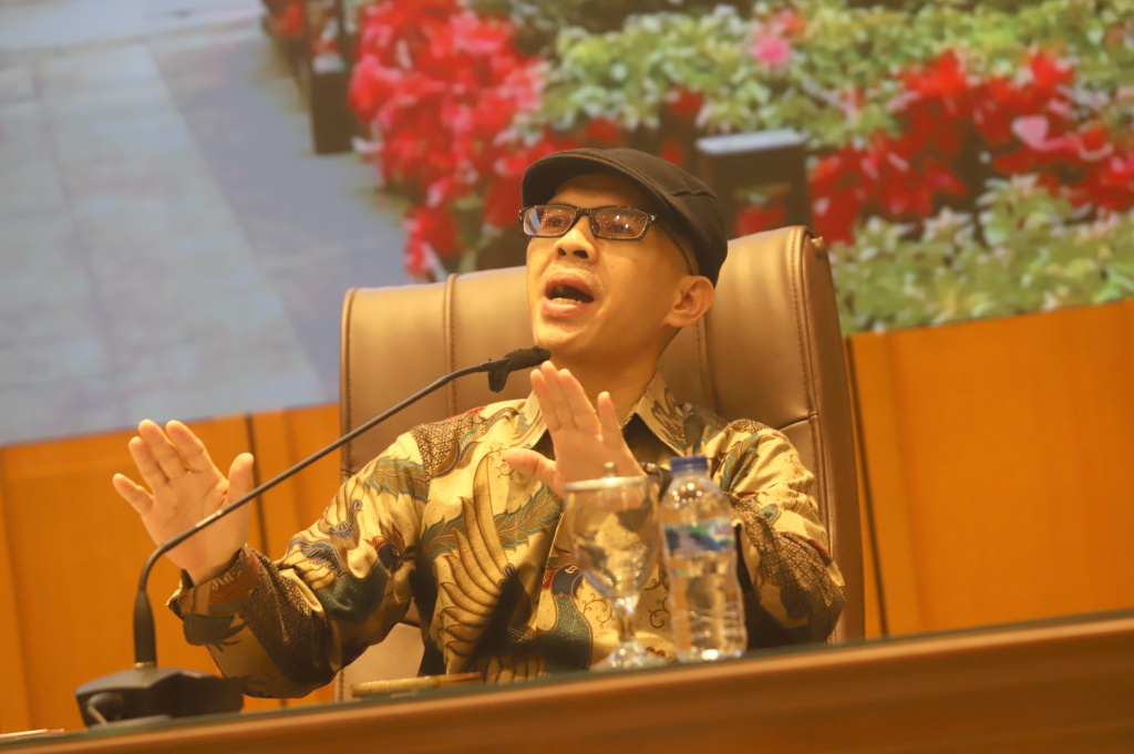 Koordinatoriat Wartawan Parlemen menggelar diskusi