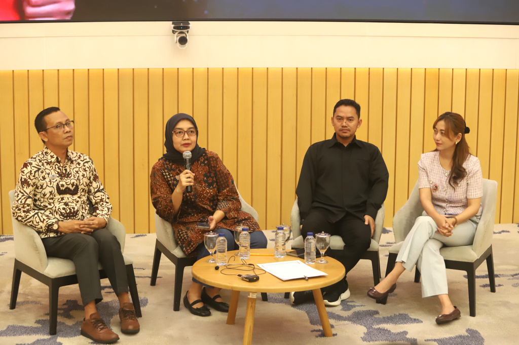 Koordinatoriat Wartawan Parlemen menggelar kerja sama program beasiswa dengan Universitas Paramadina (Ashar/SinPo.id)