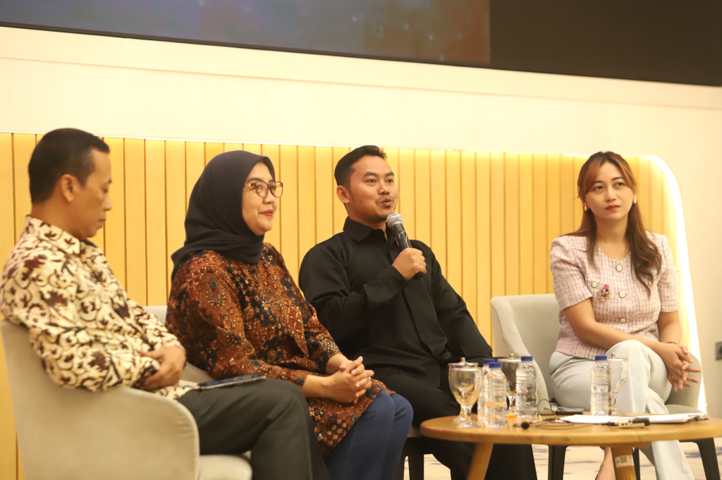 Koordinatoriat Wartawan Parlemen menggelar kerja sama program beasiswa dengan Universitas Paramadina (Ashar/SinPo.id)