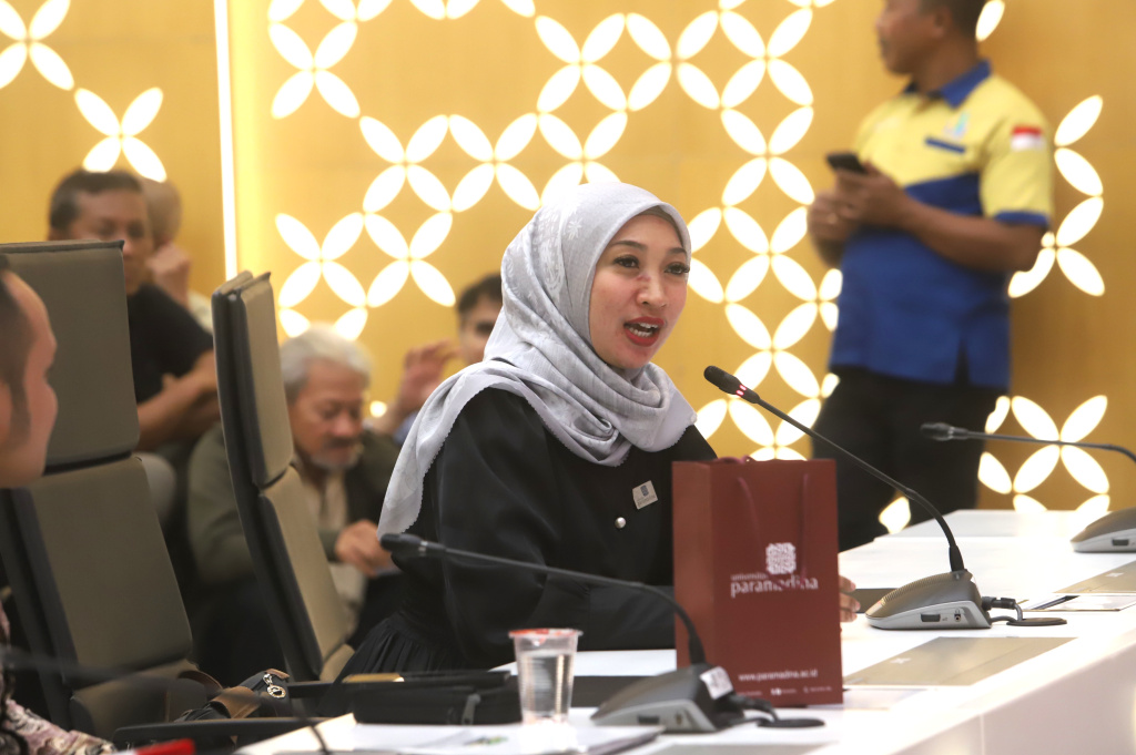 Koordinatoriat Wartawan Parlemen menggelar kerja sama program beasiswa dengan Universitas Paramadina (Ashar/SinPo.id)