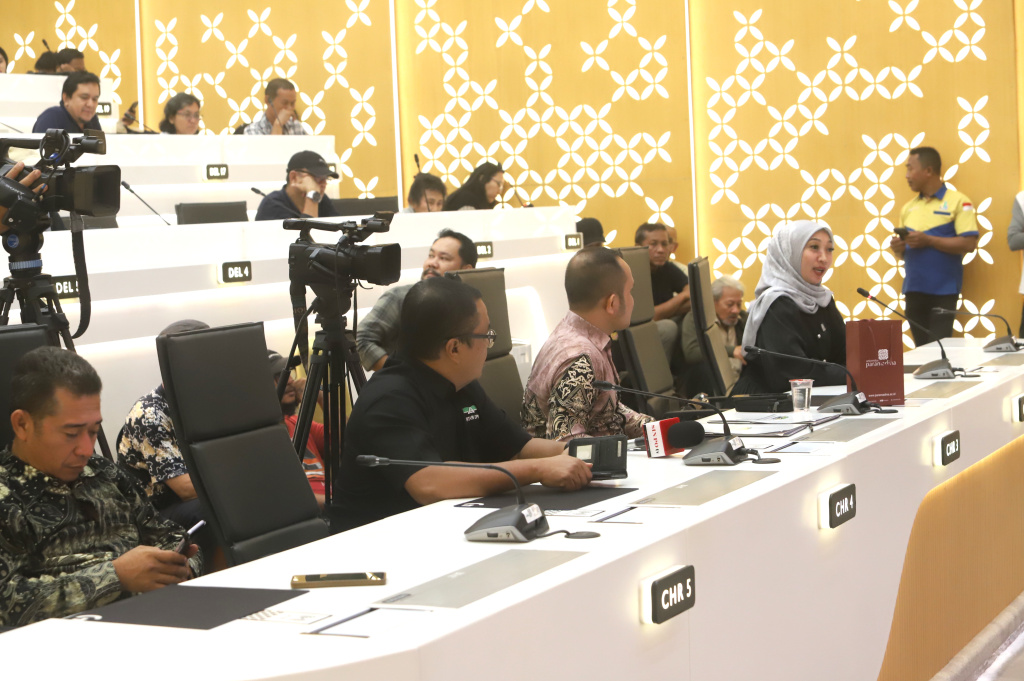 Koordinatoriat Wartawan Parlemen menggelar kerja sama program beasiswa dengan Universitas Paramadina (Ashar/SinPo.id)