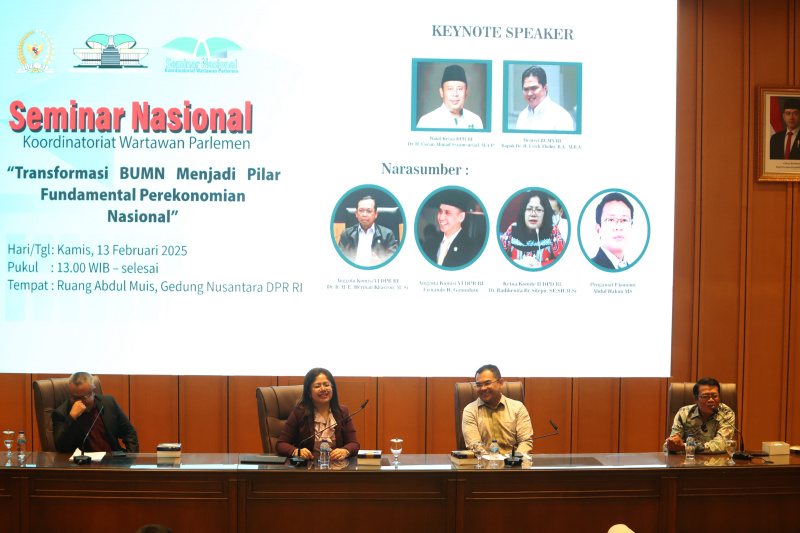 Koordinatoriat Wartawan Parlemen gelar Seminar