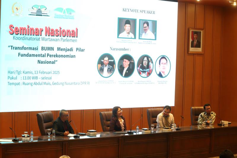 Koordinatoriat Wartawan Parlemen gelar Seminar