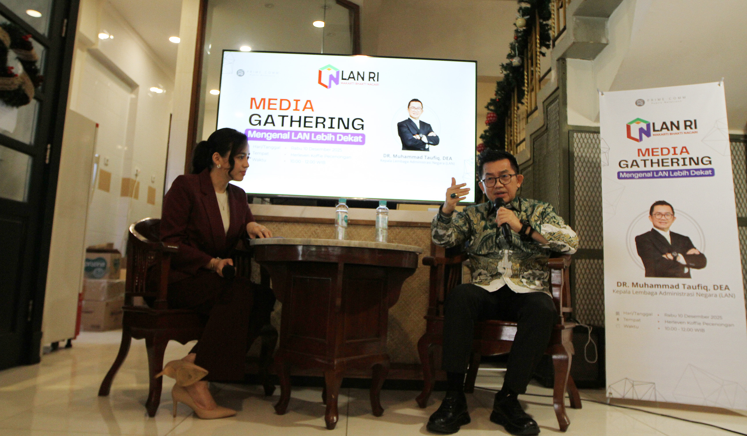 Sin Po Tv raih Anugerah KPI 2025. (Agus Priatna/SinPo.id)