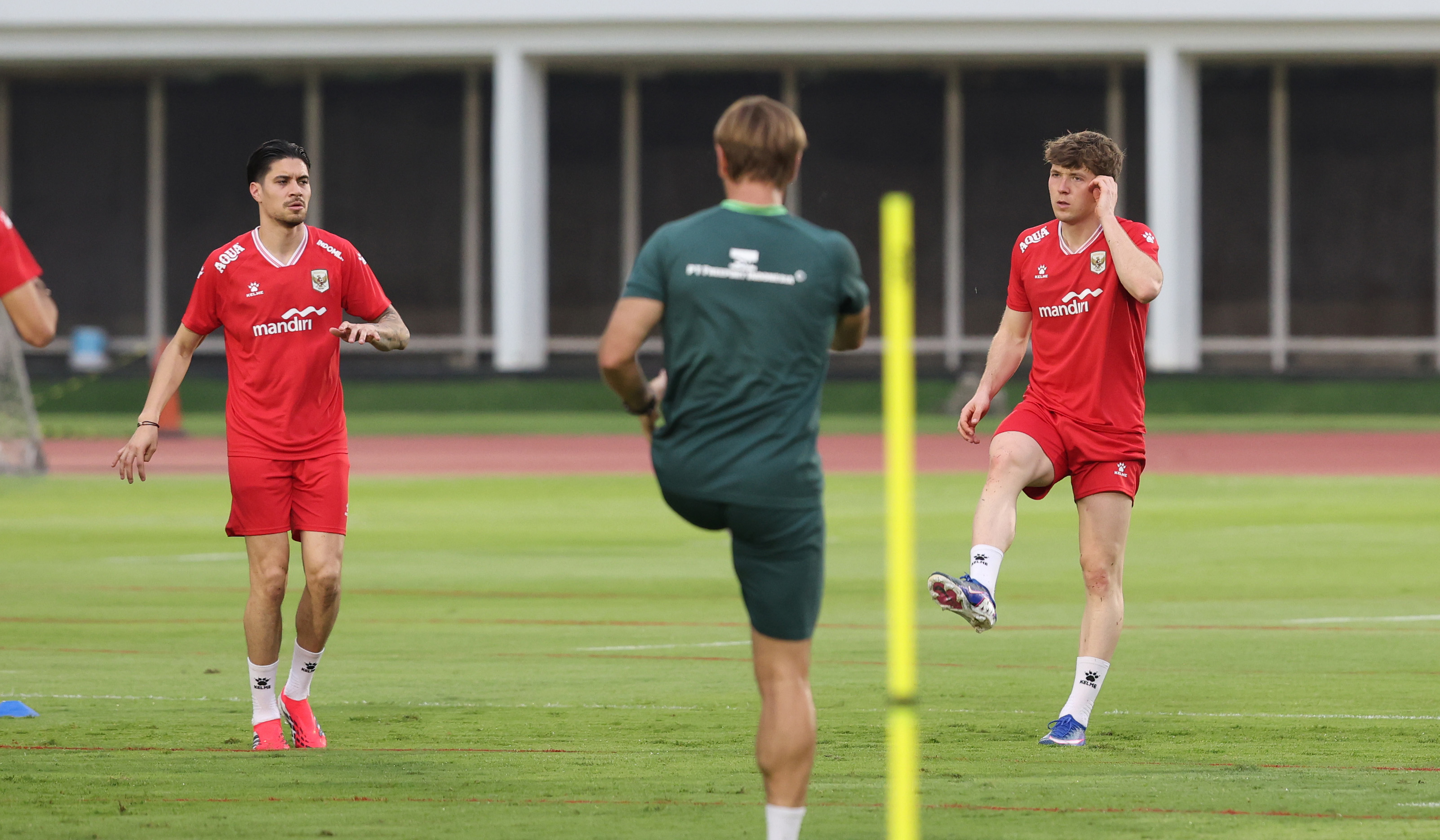 Latihan Timnas Indonesia. (Agus Priatna/SinPo.id)