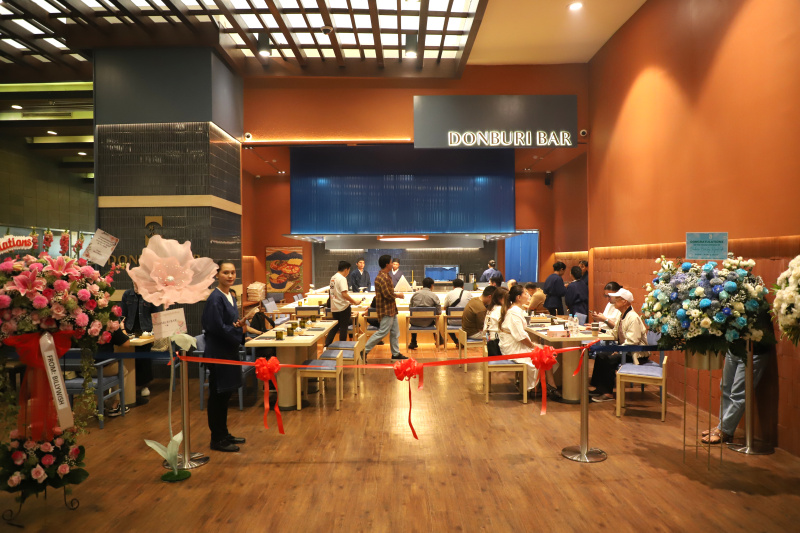 Restaurant khas Jepang Donburi Bar telah buka outlet di Pasific Place mall (Ashar/SinPo.id)