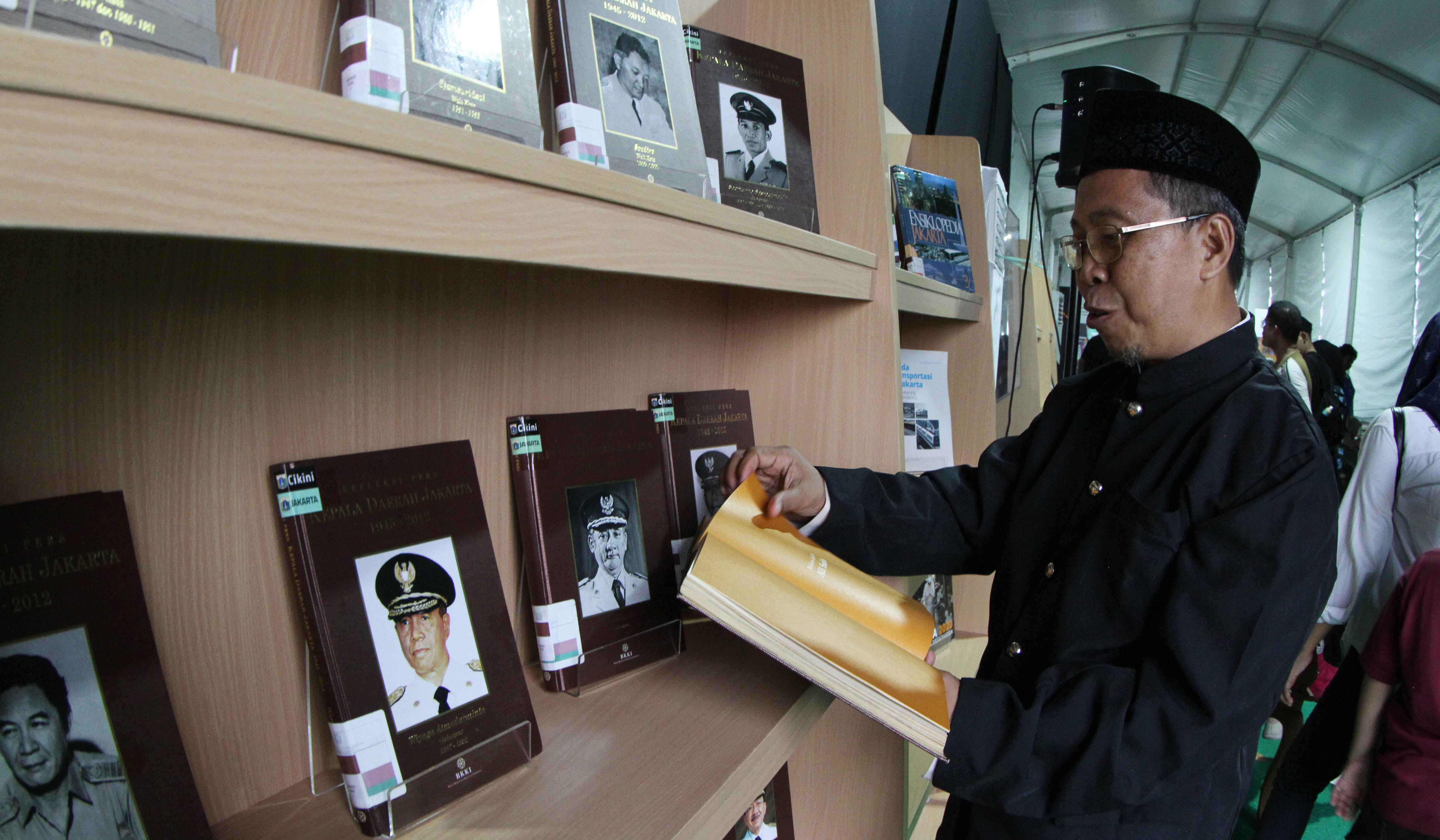 Suasana Lebaran Betawi 2026 di Lapangan Banteng, Jakarta. (Agus Priatna/SinPo.id)