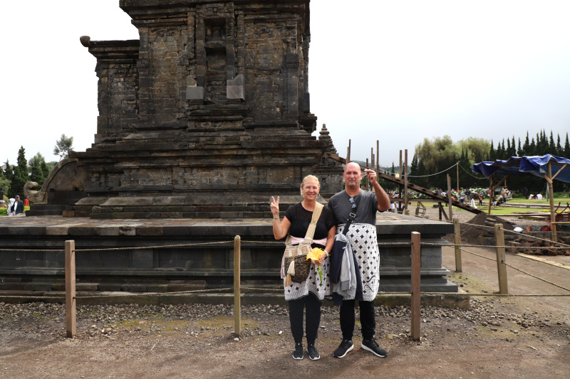 Libur panjang Waisak Wisata Dieng dipadati oleh para wisatawan lokal dan internasional (Ashar/SinPo.id)