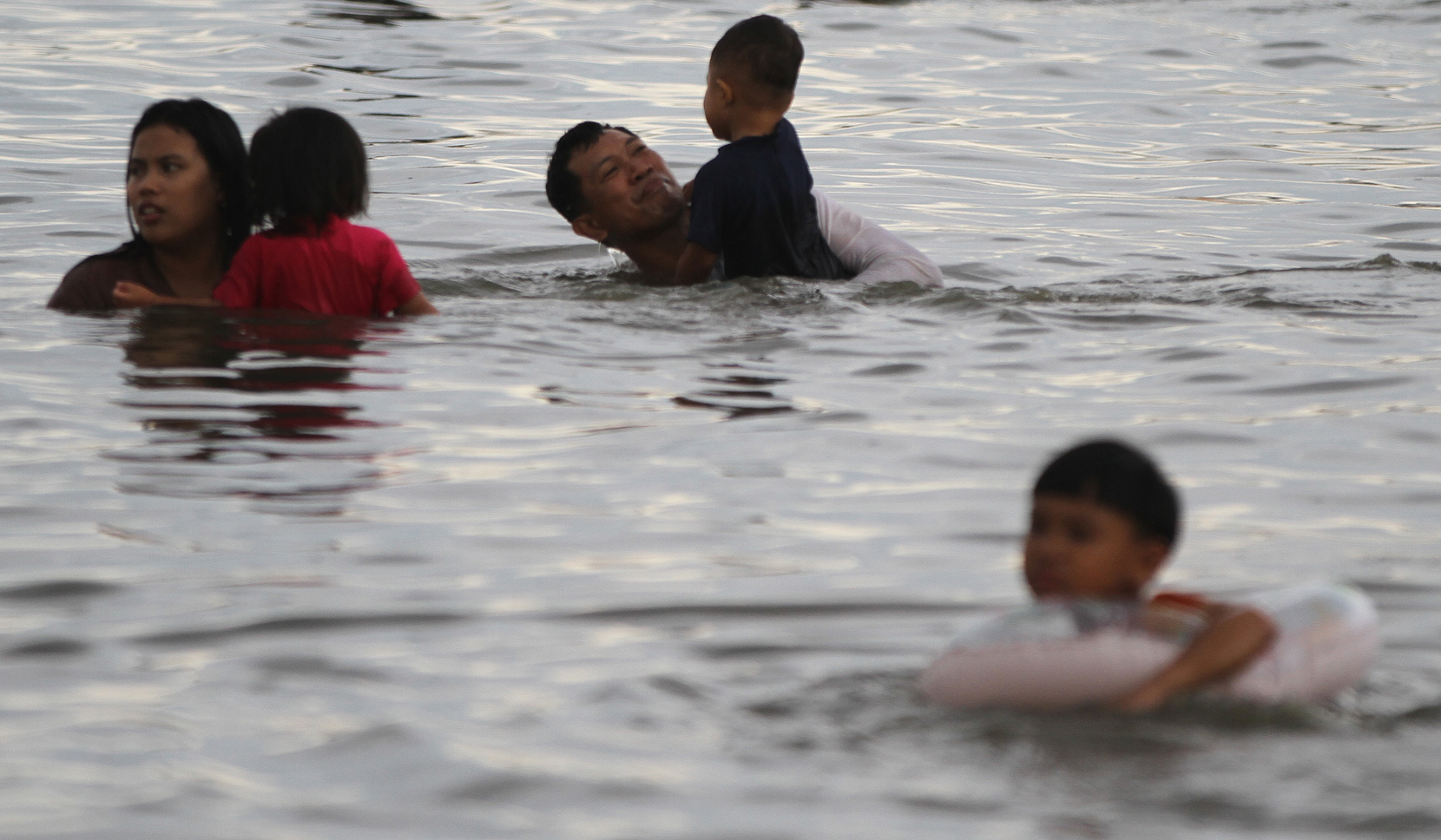 Kawasan pantai Ancol, Jakarta. (Agus Priatna/SinPo.id)