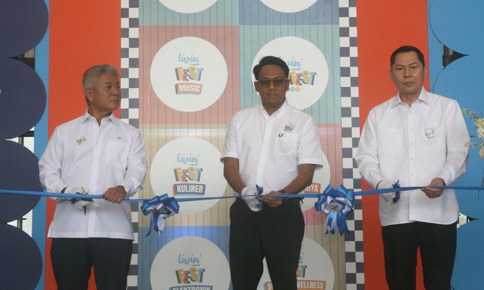 Bank Mandiri HUT ke-27 menggelar Living Fest 2025 di PIK (Ashar/SinPo.id)