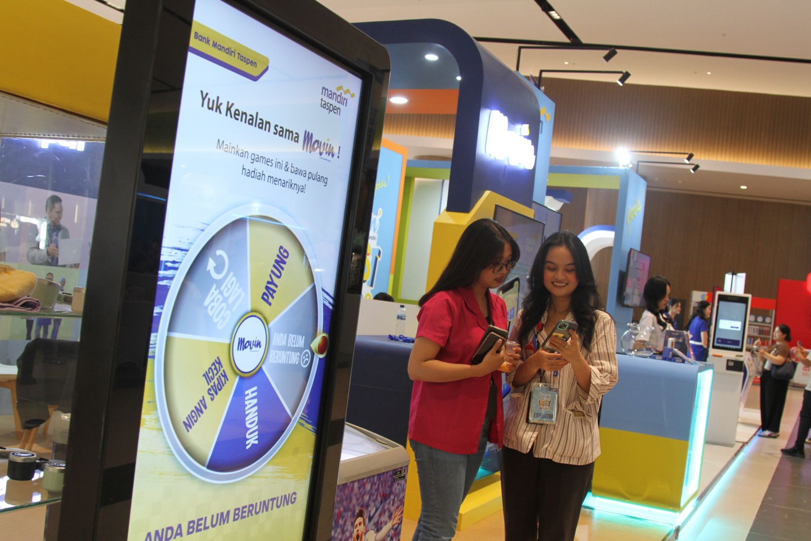 Bank Mandiri HUT ke-27 menggelar Living Fest 2025 di PIK (Ashar/SinPo.id)