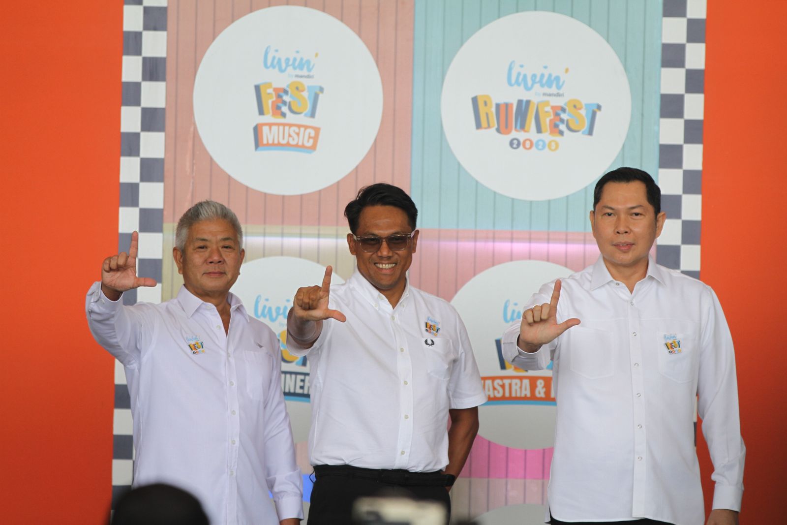 Bank Mandiri HUT ke-27 menggelar Living Fest 2025 di PIK (Ashar/SinPo.id)