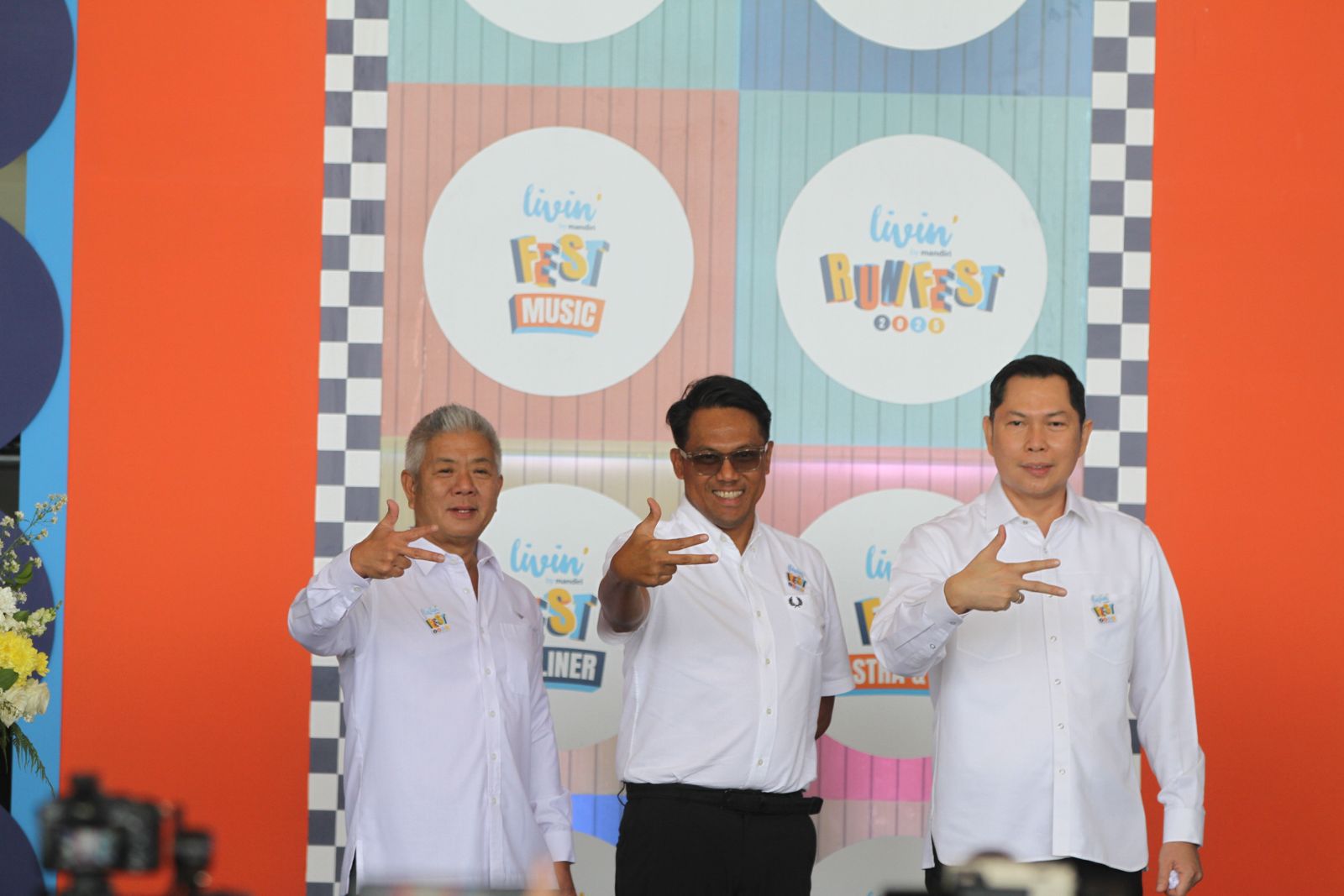 Bank Mandiri HUT ke-27 menggelar Living Fest 2025 di PIK (Ashar/SinPo.id)
