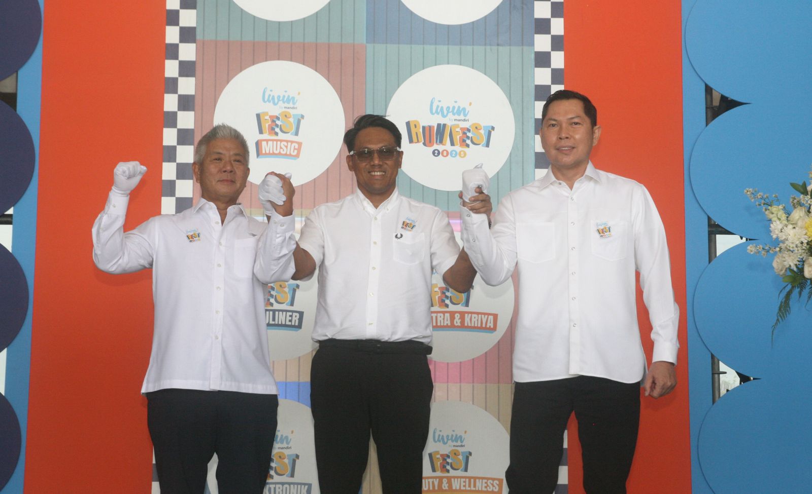 Bank Mandiri HUT ke-27 menggelar Living Fest 2025 di PIK (Ashar/SinPo.id)
