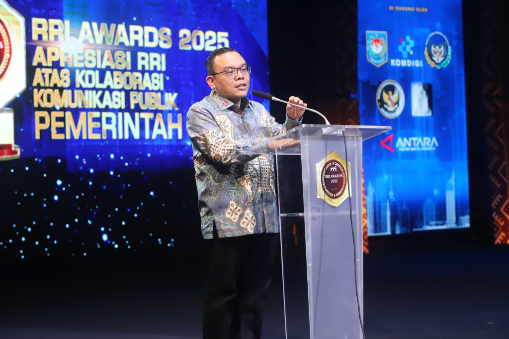 LPP RRI menggelar ajang RRi Award 2025 di Auditorium RRI (Ashar/SinPo.id)