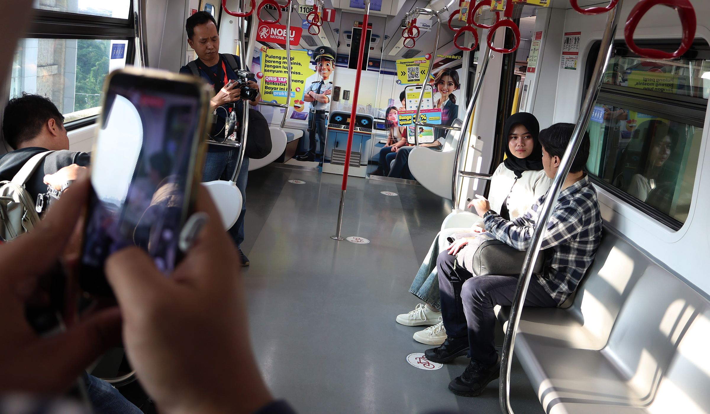 Kegiatan LRTJ X DJI Railspective 2026. (Agus Priatna/SinPo.id)