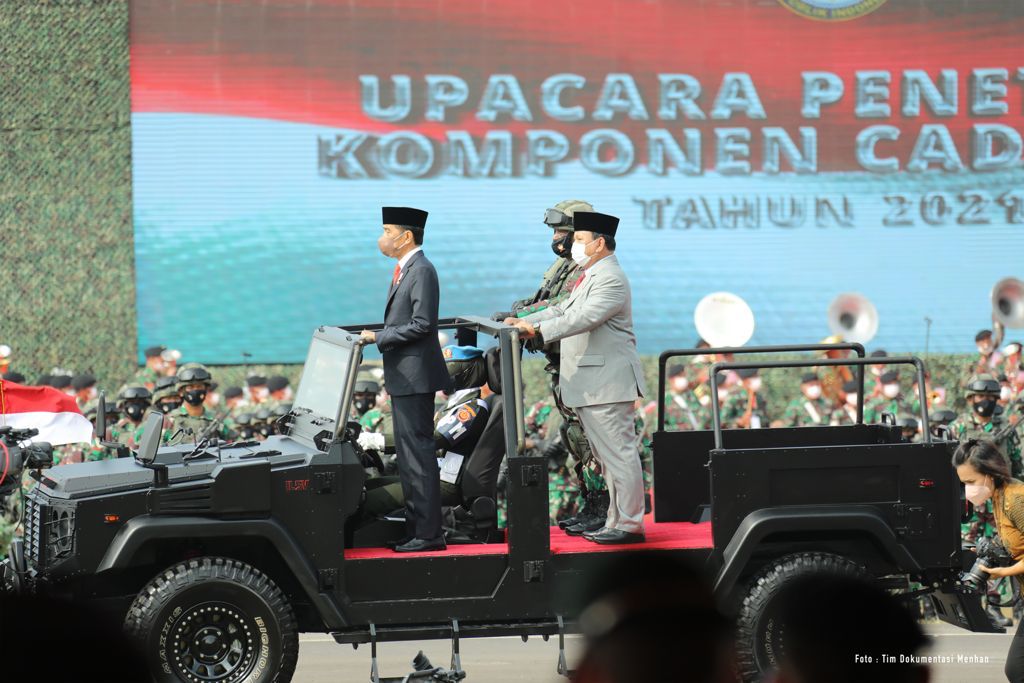 Mahkamah Konstitusi tolak penundaan uji materi kompenen cadangan (Foto:TIM Prabowo/SinPo.id)