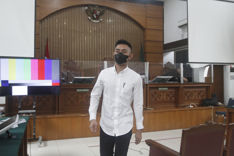 Sidang tuntutan terdakwa Mario Dandy terkait kasus penganiayaan korban David Ozora di PN Jaksel (Ashar/SinPo.id)