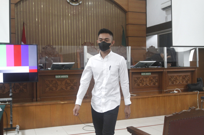 Sidang tuntutan terdakwa Mario Dandy terkait kasus penganiayaan korban David Ozora di PN Jaksel (Ashar/SinPo.id)