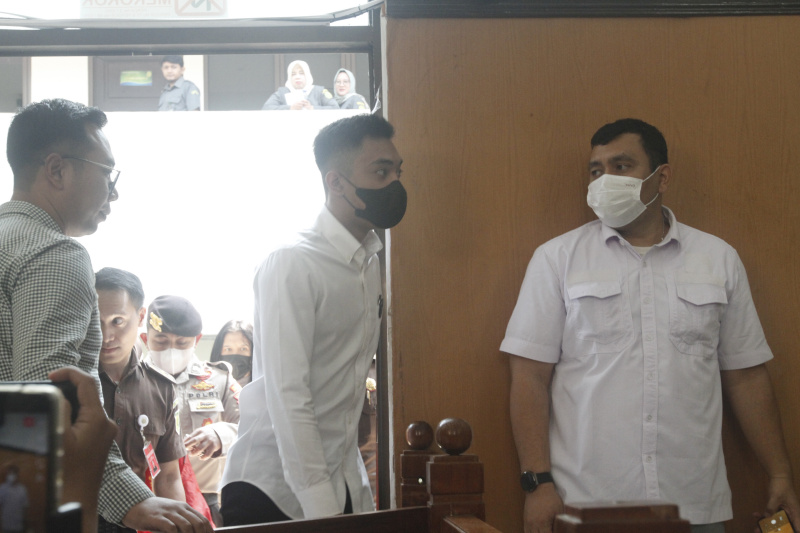 Sidang tuntutan terdakwa Mario Dandy terkait kasus penganiayaan korban David Ozora di PN Jaksel (Ashar/SinPo.id)