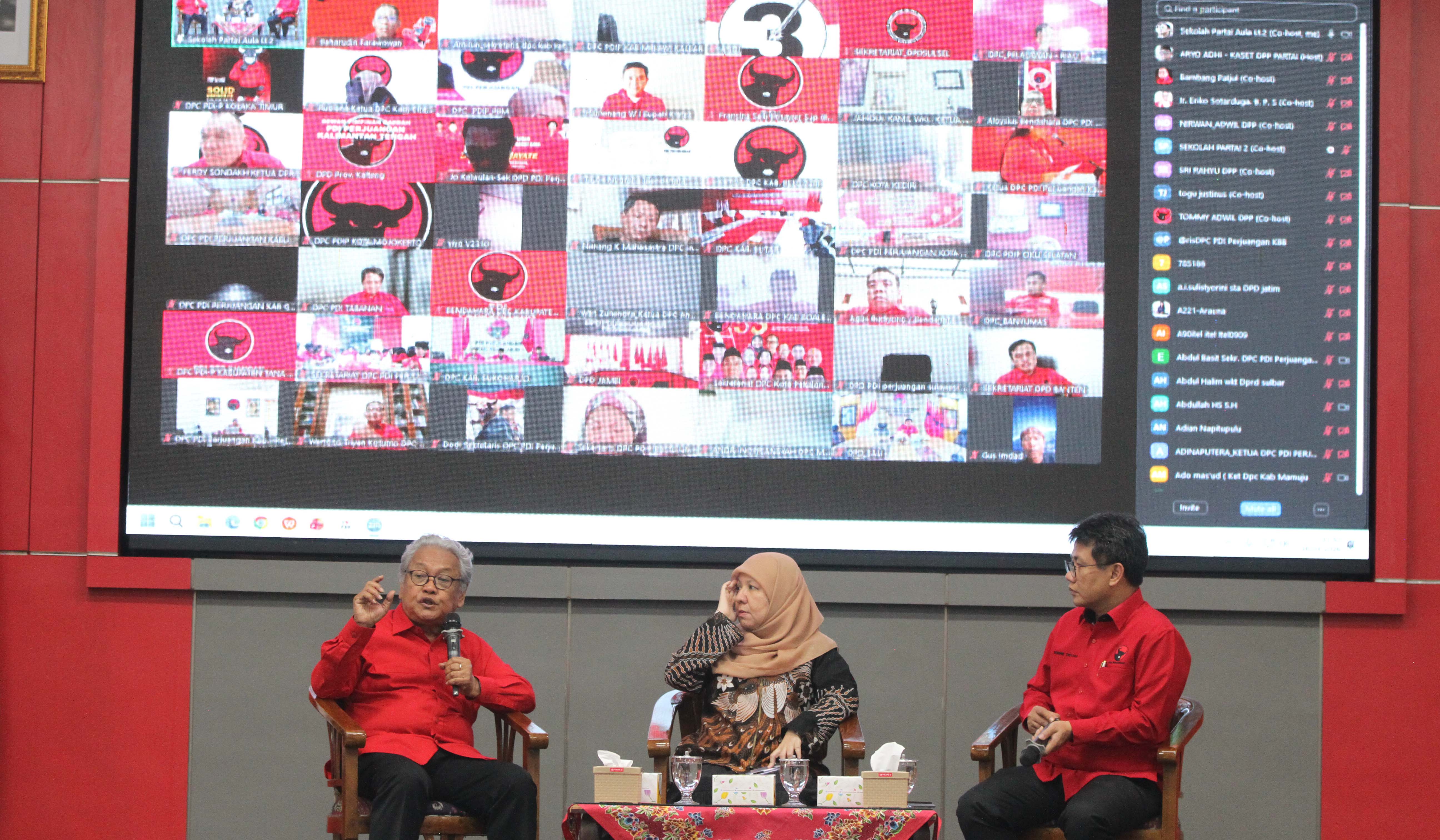 PDIP gelar peringatan ke-71 KAA. (Agus Priatna/SinPo.id)