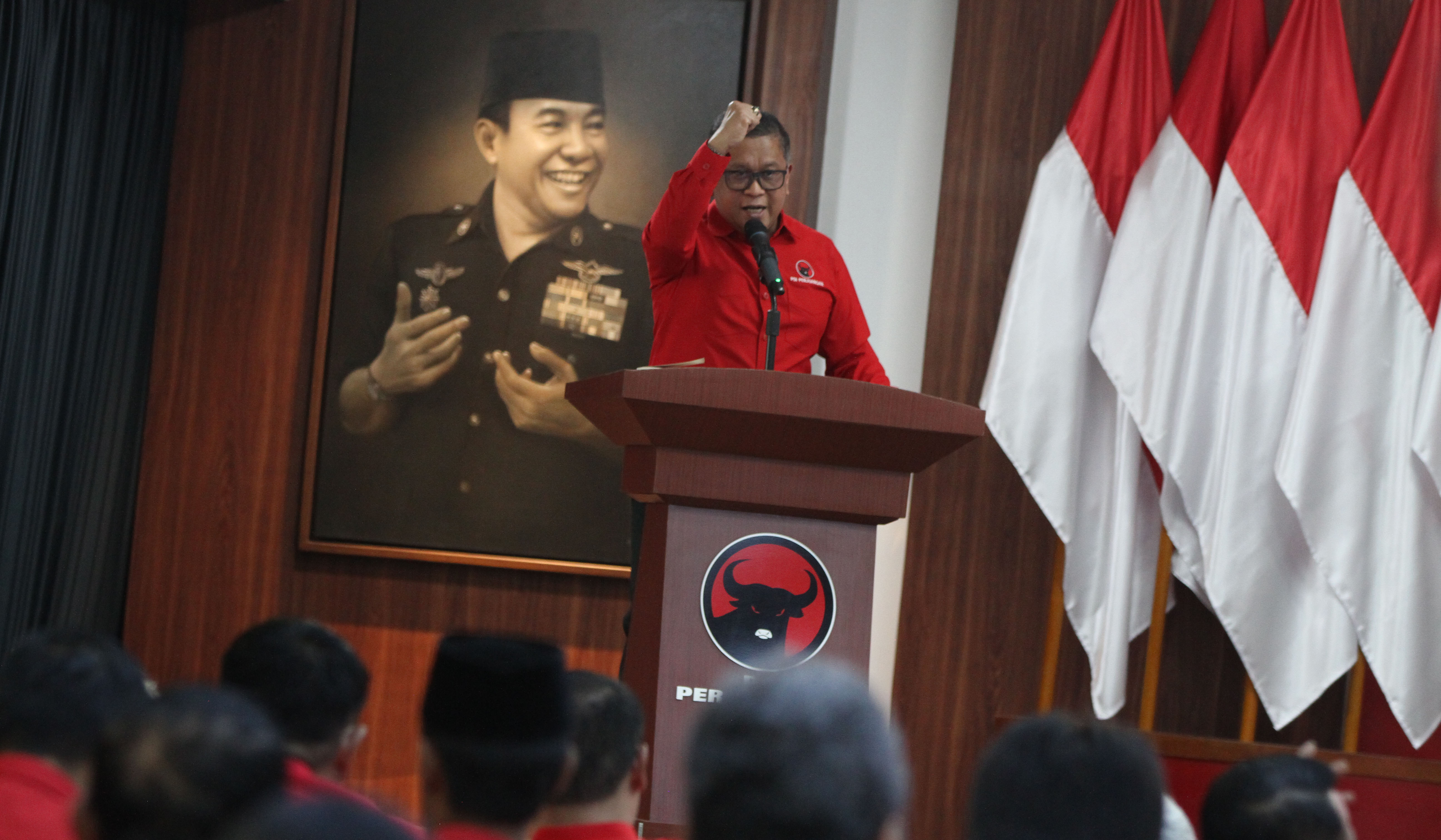 PDIP gelar peringatan ke-71 KAA. (Agus Priatna/SinPo.id)