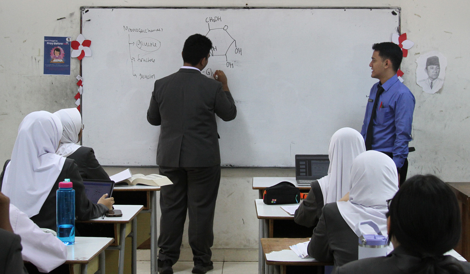 Aktivitas Sekolah Garuda di Jakarta. (Agus Priatna/SinPo.id)