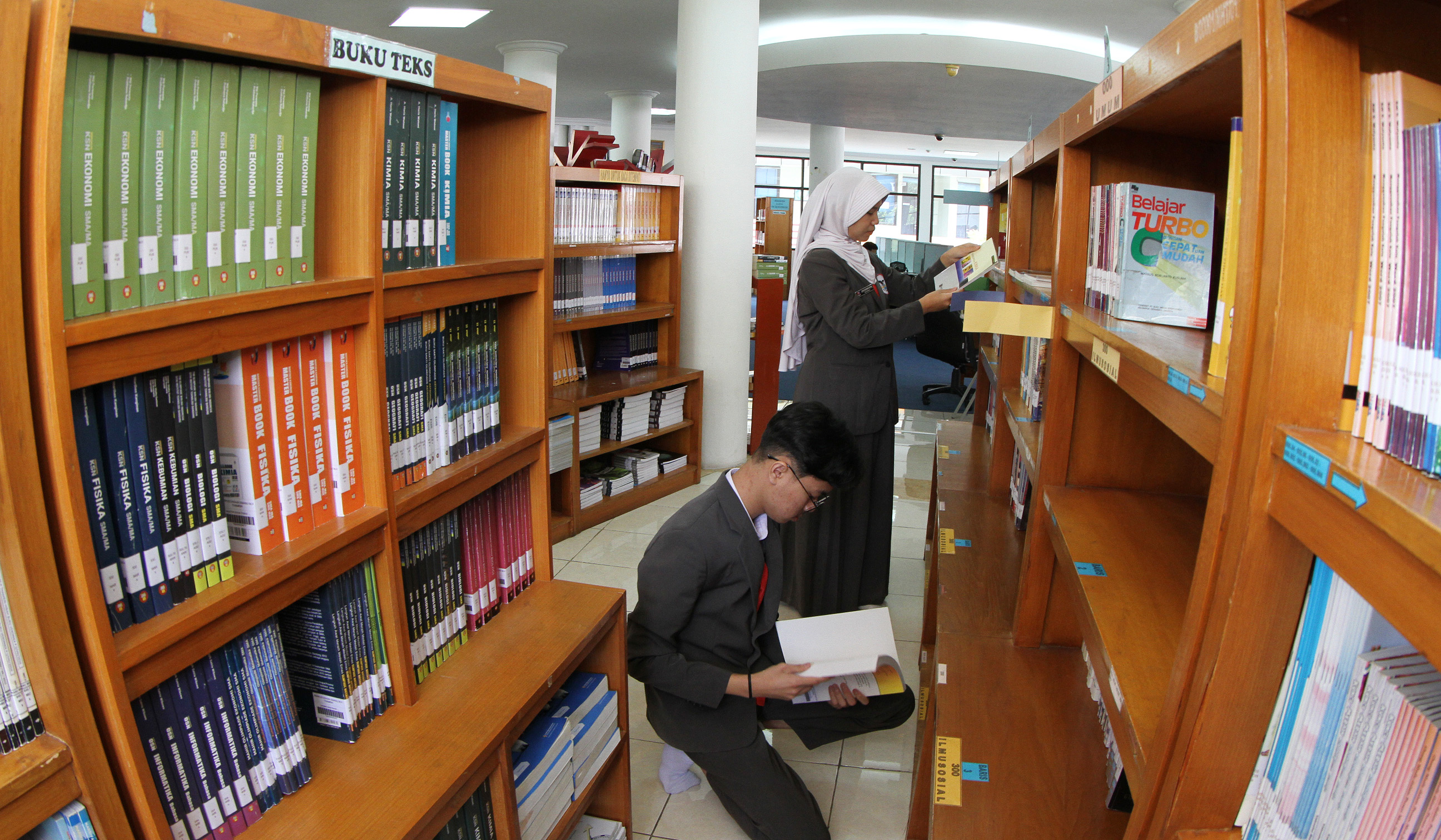 Aktivitas Sekolah Garuda di Jakarta. (Agus Priatna/SinPo.id)