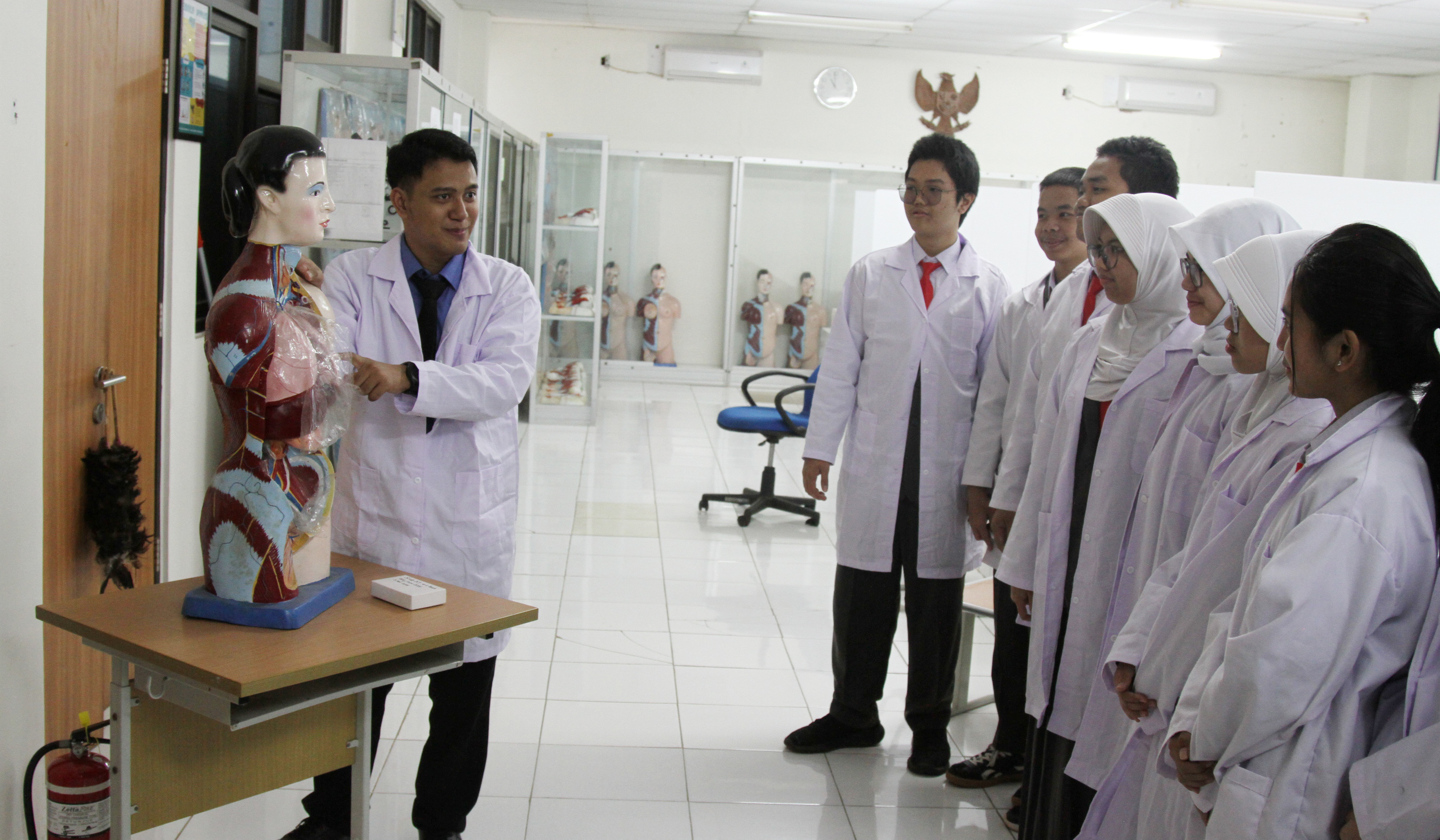 Aktivitas Sekolah Garuda di Jakarta. (Agus Priatna/SinPo.id)